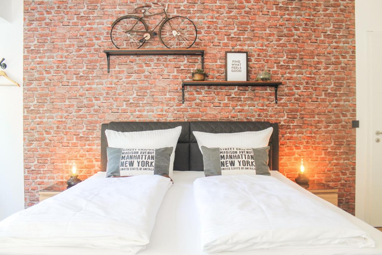 New York Apartment - Fuer Freunde & Familien, Stadtnah, Parkplatz, E-Ladestation, Gitterbox Fuer Fahrraeder, Fitnessstudio, Digitale Gaestemappe Mit Restaurant- Und Unternehmenstipps コブレンツ エクステリア 写真